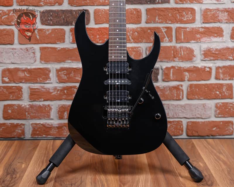 Ibanez J Craft Prestige RG1570 Black 2008 w/OHSC image 1