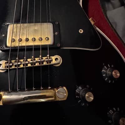 Gibson Les Paul Custom 1974 Ebony Black Beauty W/ OHSC image 4