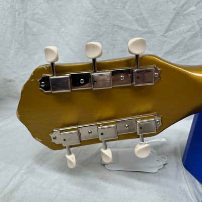 Kay K130 K-130 Archtop Guitar with Chipboard Case 1950s - Gold / Goldtop image 9