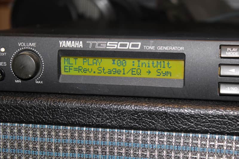 Yamaha TG500 Tone Generator 1U Rack Synth Guter Zustand image 1