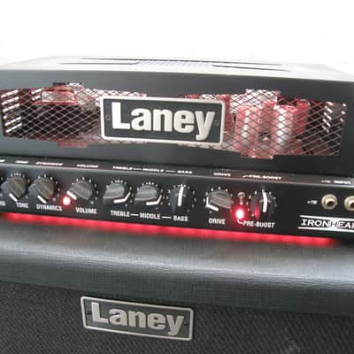 Laney IRT15H Ironheart 15-Watt Tube Guitar Amp Head 2010s - Black image 2