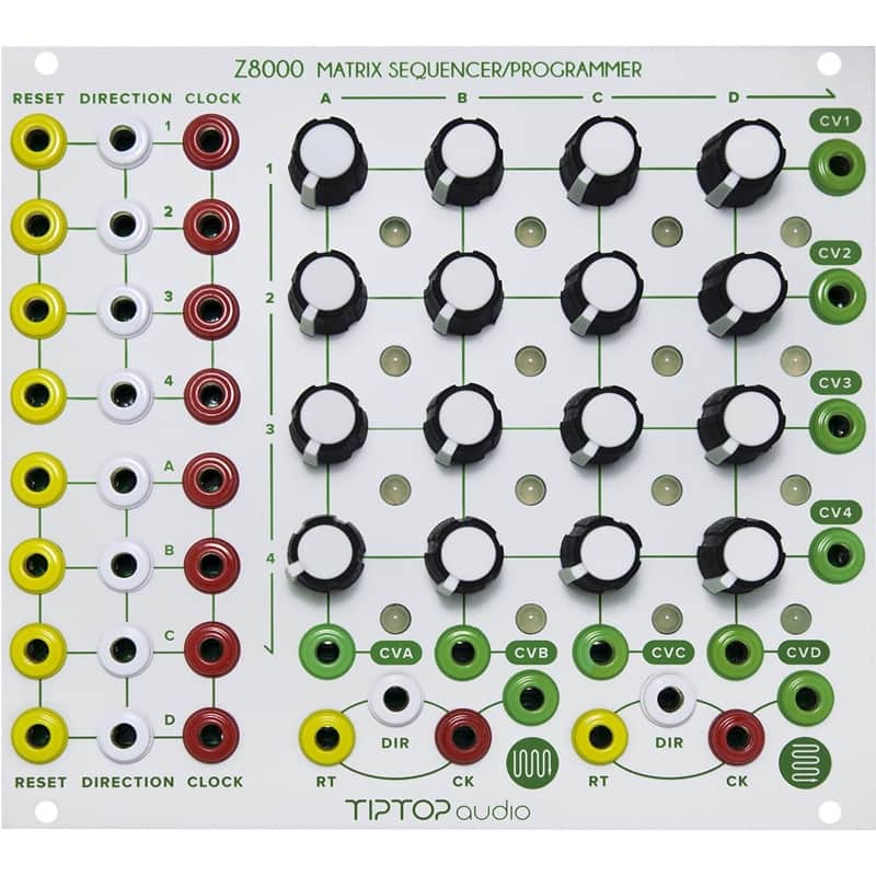 TipTop Audio Z8000 Matrix Sequencer Eurorack Module (White) image 1