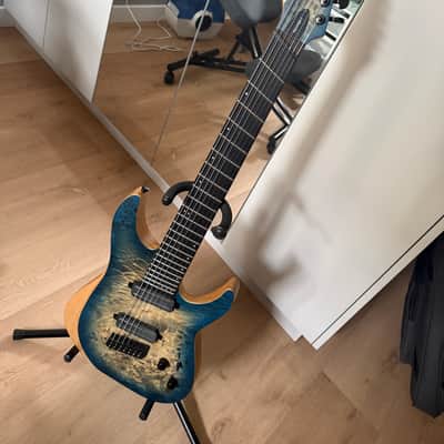 Schecter Reaper-7 Multiscale - Satin Sky Burst image 4