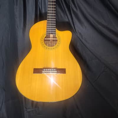 Alvarez Yairi CY128CE 2005  - Natural Gloss Top with Dark Figured Back & Sides image 1