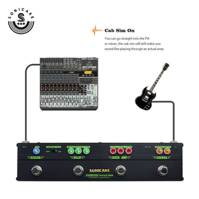 Sonicake RockStage Multi Effects Pedal Chorus Distortion Delay Reverb Free Shipment,price include the import duty for US buyer image 6
