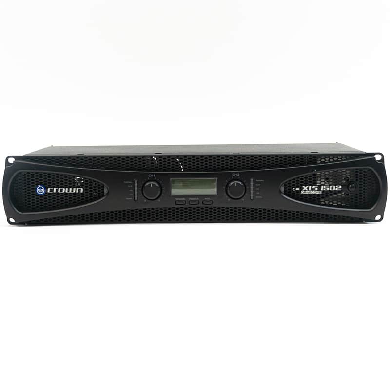 Crown XLS 1502 525W 2-Channel Power Amplifier – DriveCore Class D w Advanced DSP image 1