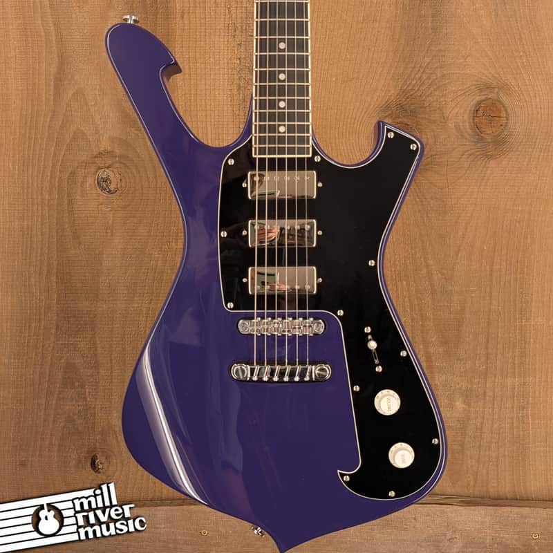 Ibanez FRM300 Paul Gilbert Signature Fireman, Purple, Hardshell Case - Used - Excellent image 1