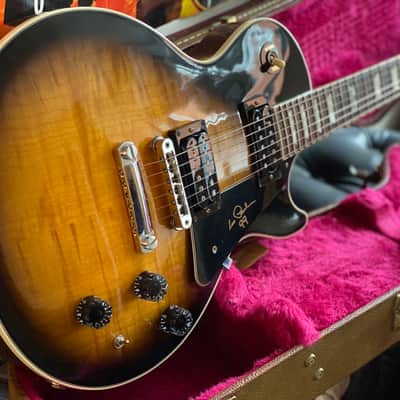 Gibson Les Paul Standard Vintage Tobacco Teardrop Burst 2014 OHSC image 2