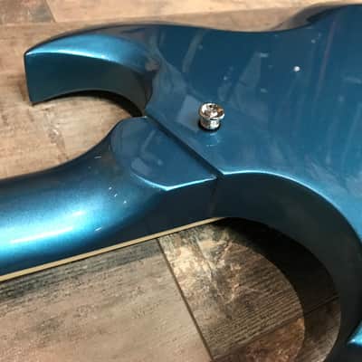 Vintage VS6 Reissue in Gun Hill Blue, Vibrola trem image 10