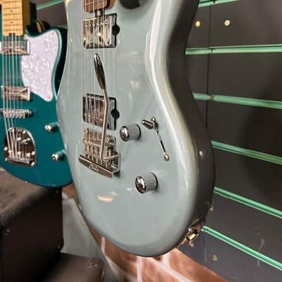 Sterling by Music Man LK100D Luke Blue Electric Guitar image 5