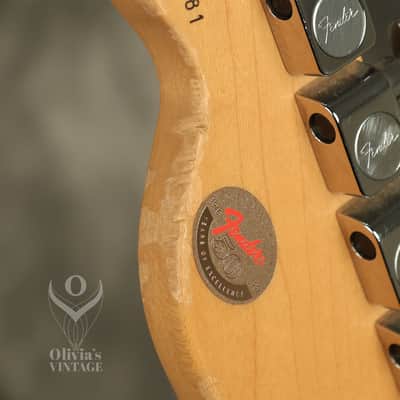 1996 Fender 50th Anniversary Telecaster Plus V2 Antique Burst image 14