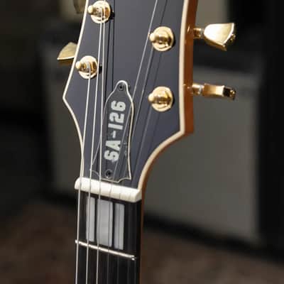 EVH SA-126 Special QM Semi-Hollow Electric Guitar - Tobacco Sunburst with Hardshell Case - Used image 7