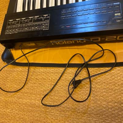 Roland D-20 61-Key Multi-Timbral Linear Synthesizer / Multitrack Sequencer 1988 - 1992 - Black image 6