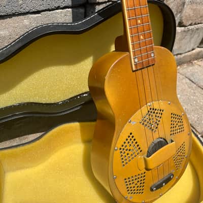 Vintage National Ukulele Palm Trees 1920's 1930's National image 4