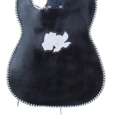 Hand Carved Leather Body Wrap Cover for Telecaster. Waylon Jennings, Keith Urban inspired. image 4