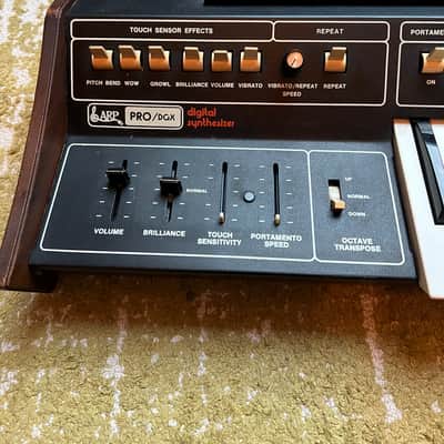 ARP Pro-DGX Monophonic Analog Synthesizer 1977 - 1980 - Black / Orange image 4