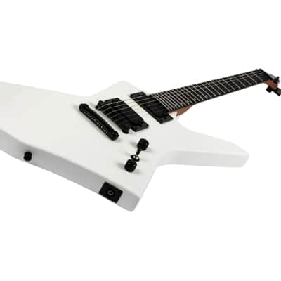 Spira X-400 MWH X-400 Series X-Style Roasted Poplar Body Canadian Roasted Maple Neck 6-String Electric Guitar image 7