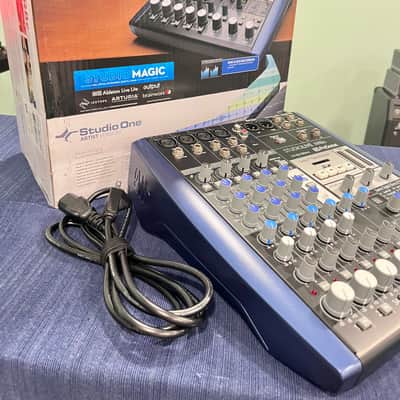 PreSonus StudioLive AR8c 8-Input Mixer / Digital Recorder / Audio Interface 2020 - Present - Gray / Blue image 4