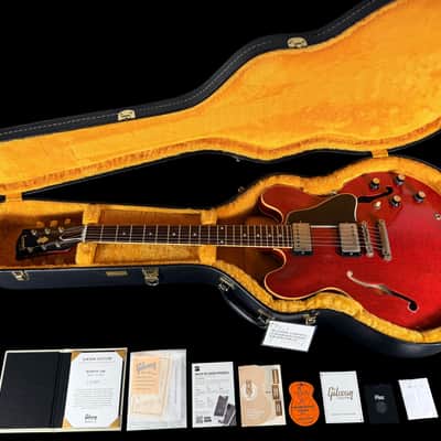2023 Gibson ES-335 Custom Shop '61 Reissue Murphy Lab Heavy Aged ~ 60's Cherry image 14