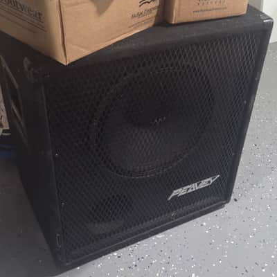 Peavey 115BX BW 700-Watt 1x15" Bass Speaker Cabinet - Black Carpet image 1