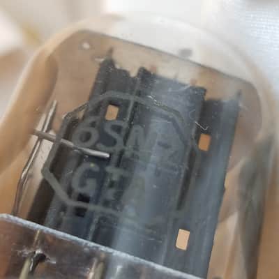 RCA 0% perfect Matched Pair (2) 6SN7GTA tNOS AT1000 TESTED Vacuum Tubes T5 dual side getters short glass 6SN7GTB dual triode 1954-1955 image 16