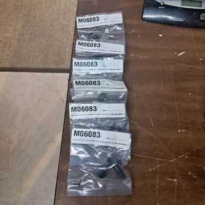 Schaller complete set of 6 inline left locking tuners NOS- Black image 6