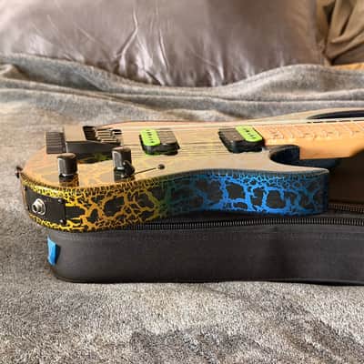 Kiesel Osiris Multiscale OM6 6-String Electric Guitar Crackle Finish USA American Fanned Frets 2020 image 11