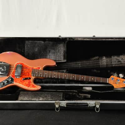 Fender Jazz Bass 1965 - Burgundy Mist image 9