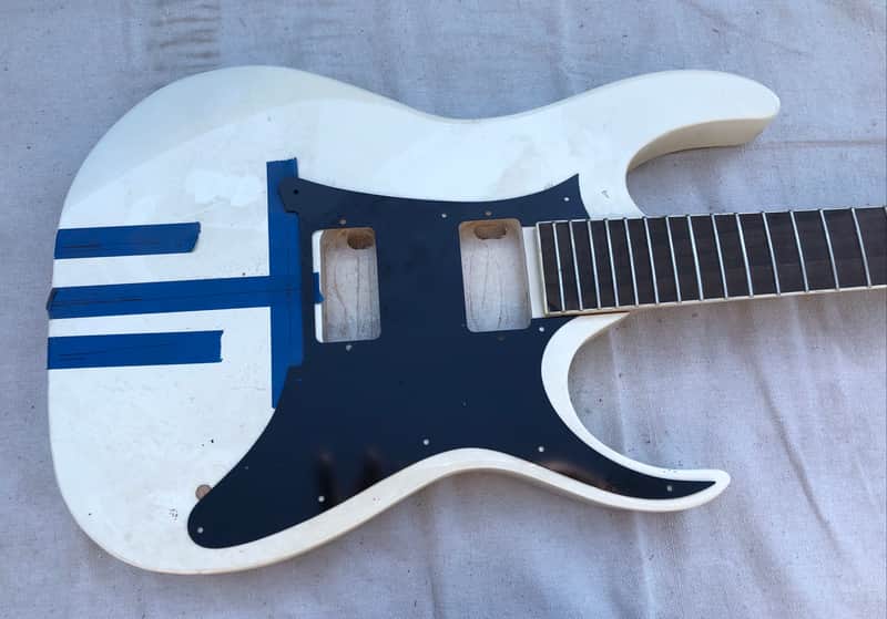 Luthier DIY Jackson 6 string project - unfinished image 1