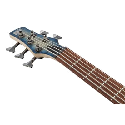 Ibanez Standard SR405EQM-SCB Stained Cosmic Blue Starburst - 5-String Electric Bass imagen 8