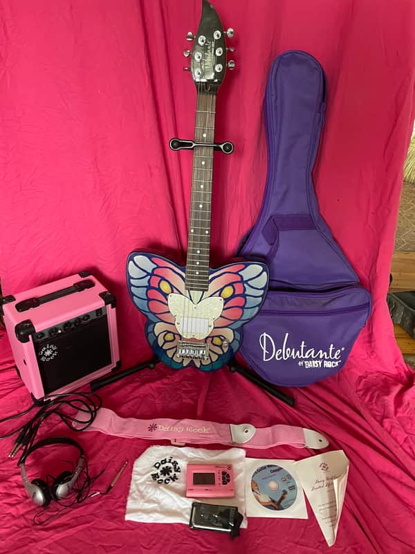 Daisy Rock Butterfly Guitar | TikTok DAISY ROCK 蝶 バタフライ