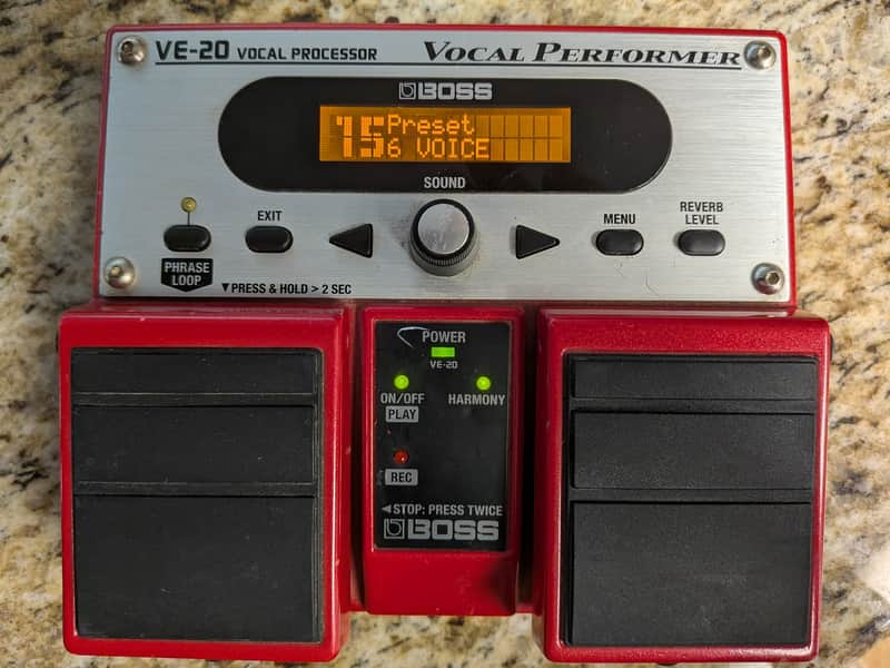 Boss VE-20 Vocal Performer 2011 - Present - Red image 1