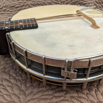 Gibson MB-1 "Trap Door" Mandolin Banjo 1923 image 8