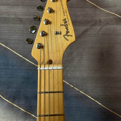 Fender American Original '50s Stratocaster with Maple Fretboard 2020 - 2022 - Inca Silver image 20