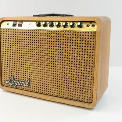 Legend Rock "N" Roll 50 Combo Guitar Amplifier Oak Cabinet image 5