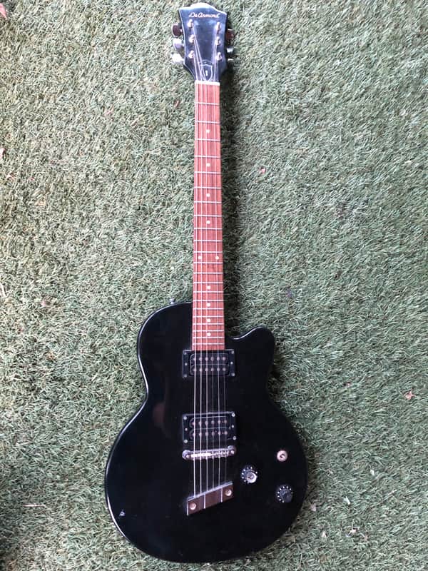DeArmond M-65 1999 - Black Electric Guitar image 1