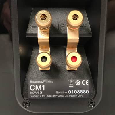 One Pair of Bowers & Wilkins CM1 Bookshelf Speakers image 12