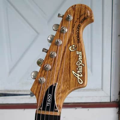 Aria Pro II Thor Sound TS-600 1980 Natural Walnut image 8