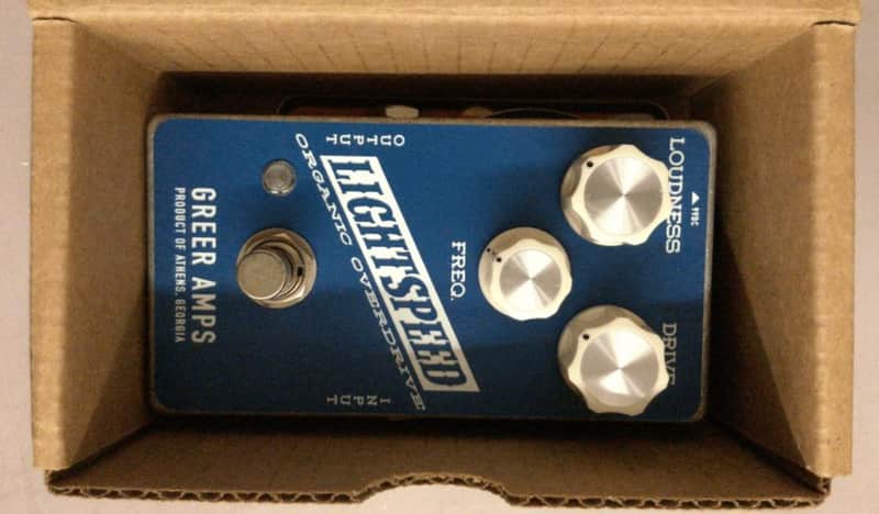 Greer Amps Lightspeed Organic Overdrive Pedal image 1