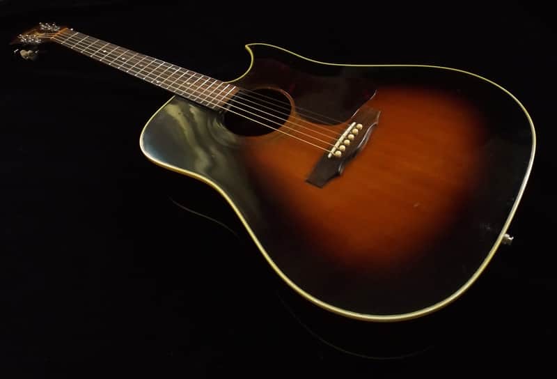 Super RARE Vintage Guild D-40CE Sunburst Acoustic Electric Cutaway 1980-81! image 1