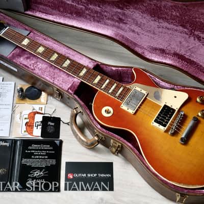 2017 Gibson Custom Shop Slash 1958 Les Paul Reissue “First Standard” #8 3096 Replica Aged & Signed #50 image 1