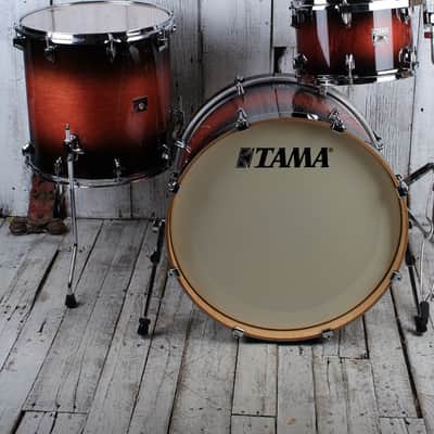 Tama Superstar Classic CL32RZS 3 Piece Drum Shell Pack Mahogany Burst image 4