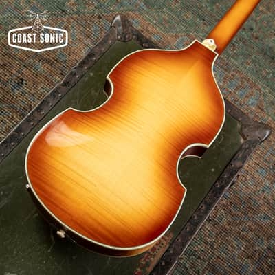 2023 Hofner Thomas Stuhlein H500/1-63-AR Artist Model Premium Made in Germany w/case image 10