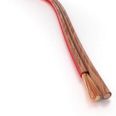 American Terminal 16 Gauge 100 Feet Speaker Wire Cable with Flex Clear PVC Sheathing Ideal for Home Theater Speakers, Marin, and Car Speakers Installation image 7