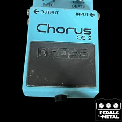 Boss CE-2 Chorus (Green Label) Japan 1984 - 1988 - Blue - X17945 image 2