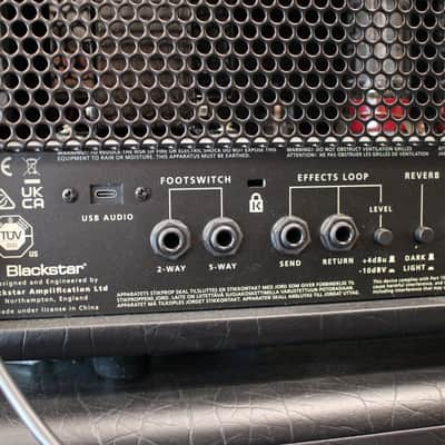 Blackstar HT Stage 100H MK III 3-Channel 100-Watt Guitar Tube Amp Head Black w/Footswitch image 5