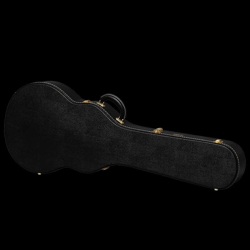 Gibson Lifton Historic Hardshell Case Les Paul Black/Goldenrod image 1