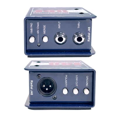 Radial J48 48V Phantom Power Active DI Direct Box Guitar Bass PROAUDIOSTAR image 3