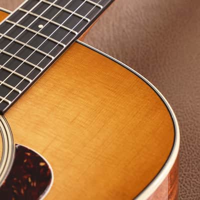 Taylor Trey Hensley Gold Label 510e Special Edition Acoustic-Electric Antique Blonde image 21
