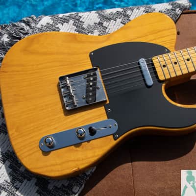 Fender TL52-78US - '52 Telecaster Reissue - Vintage Natural - Premium Ash Body w US Vintage Reissue PU's - Pro Set Up w Perfect Frets/Action/Intonation! image 12